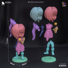 Load image into Gallery viewer, Chibi Shadowheart (Baldur's Gate 3) - Printed Miniature