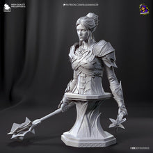Load image into Gallery viewer, Minthara (Baldur's Gate 3) - Printed Bust