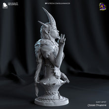 Load image into Gallery viewer, Mizora (Baldur's Gate 3) - Printed Bust
