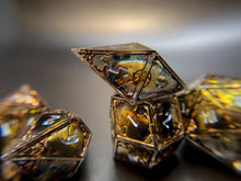 Load image into Gallery viewer, The Scourge - Set of 7 Gothic Frame Dice