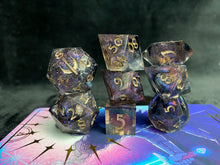Load image into Gallery viewer, trajectory:darkness - Set of 8 Dice