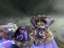 Load image into Gallery viewer, trajectory:darkness - Set of 8 Dice