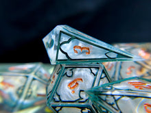Load image into Gallery viewer, Katabasis - Set of 7 Gothic Frame Dice