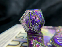 Load image into Gallery viewer, Metal from Heaven - Set B - Set of 7 Gothic Frame Dice