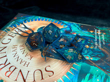 Load image into Gallery viewer, Sunbringer - Partial Set of 6 Gothic Frame Dice