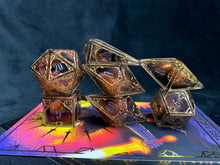 Load image into Gallery viewer, Embercleave - Set of 7 Gothic Frame Dice