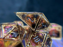 Load image into Gallery viewer, Embercleave - Set of 7 Gothic Frame Dice