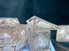 Load image into Gallery viewer, Divine Soul - Set of 7 Gothic Frame Dice