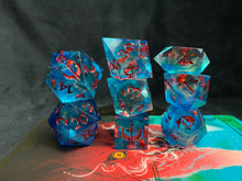 Load image into Gallery viewer, Hunter in the Waves - Set of 8 Dice