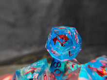 Load image into Gallery viewer, Hunter in the Waves - Set of 8 Dice