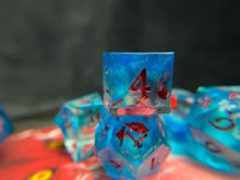 Load image into Gallery viewer, Hunter in the Waves - Set of 8 Dice