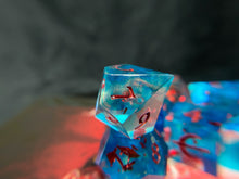 Load image into Gallery viewer, Hunter in the Waves - Set of 8 Dice