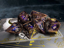 Load image into Gallery viewer, Arcane Ink - Set of 7 Gothic Frame Dice