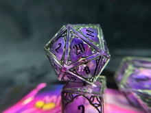 Load image into Gallery viewer, Metal from Heaven - Partial Set of 6 Gothic Frame Dice