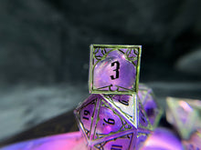 Load image into Gallery viewer, Metal from Heaven - Partial Set of 6 Gothic Frame Dice
