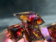 Load image into Gallery viewer, Verity - Set of 7 Gothic Frame Dice