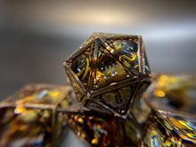 Load image into Gallery viewer, The Scourge - Set of 7 Gothic Frame Dice