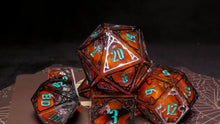Load image into Gallery viewer, Melinoe - Set of 7 Gothic Frame Dice