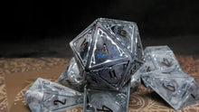Load image into Gallery viewer, Steelshadow - Set of 7 Gothic Frame Dice