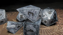 Load image into Gallery viewer, Steelshadow - Set of 7 Gothic Frame Dice