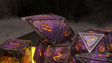 Load image into Gallery viewer, Poisoner's Kit - Set of 7 Gothic Frame Dice