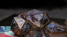 Load image into Gallery viewer, Horse Girl Shit - Set of 7 Gothic Frame Dice