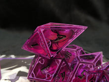 Load image into Gallery viewer, **RESERVED** Isidor - Set of 7 Gothic Frame Dice
