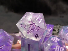 Load image into Gallery viewer, **RESERVED** Lilac Winds - Set of 8 Dice
