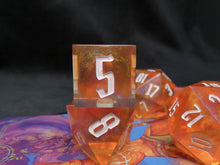 Load image into Gallery viewer, Sunset - Partial Set of 7 Dice