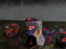Load image into Gallery viewer, Blood Moon - Set of 7 Miniature Dice