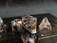 Load image into Gallery viewer, Marble - Set of 7 Miniature Dice