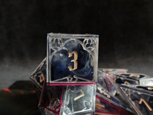 Load image into Gallery viewer, The Conqueror - Set of 7 Gothic Frame Dice