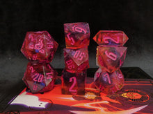 Load image into Gallery viewer, Carmine - Set of 8 Dice