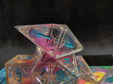 Load image into Gallery viewer, Kestrel - Set of 7 Gothic Frame Dice