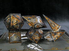 Load image into Gallery viewer, The Knight - Partial Set of 6 Gothic Frame Dice
