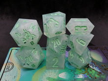 Load image into Gallery viewer, Seafoam Dreams - Set of 8 Dice