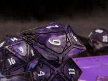 Load image into Gallery viewer, Midlight - Set of 7 Gothic Frame Dice