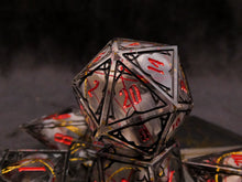 Load image into Gallery viewer, **RESERVED FOR NYX** Ivy & Leon - B Grade - Set of 7 Gothic Frame Dice