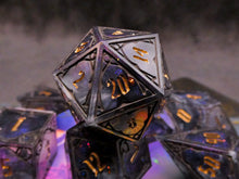 Load image into Gallery viewer, Rana - Set of 7 Gothic Frame Dice