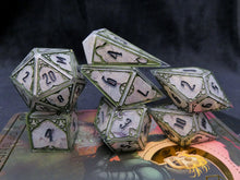 Load image into Gallery viewer, Academic - Set of 7 Gothic Frame Dice