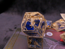 Load image into Gallery viewer, Soleil - Set of 7 Gothic Frame Dice
