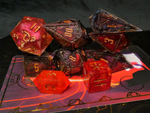 Load image into Gallery viewer, Blood & Stone - Mixed Set of Dice