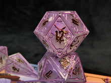 Load image into Gallery viewer, The Whisper Garden - Set of 7 Gothic Frame Dice