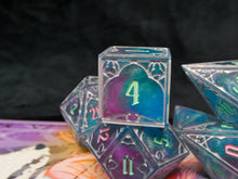 Load image into Gallery viewer, Kestrel - B Grade - Set of 7 Gothic Frame Dice