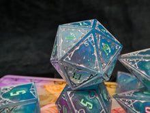 Load image into Gallery viewer, Kestrel - B Grade - Set of 7 Gothic Frame Dice