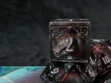 Load image into Gallery viewer, Cheszyne - Set of 7 Gothic Frame Dice