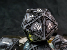 Load image into Gallery viewer, Frozen Ore - Set of 7 Gothic Frame Dice