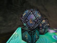 Load image into Gallery viewer, Moonshadow - Partial Set of 6 Gothic Frame Dice