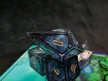 Load image into Gallery viewer, Moonshadow - Partial Set of 6 Gothic Frame Dice