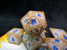 Load image into Gallery viewer, Watchful - Set of 7 Gothic Frame Dice